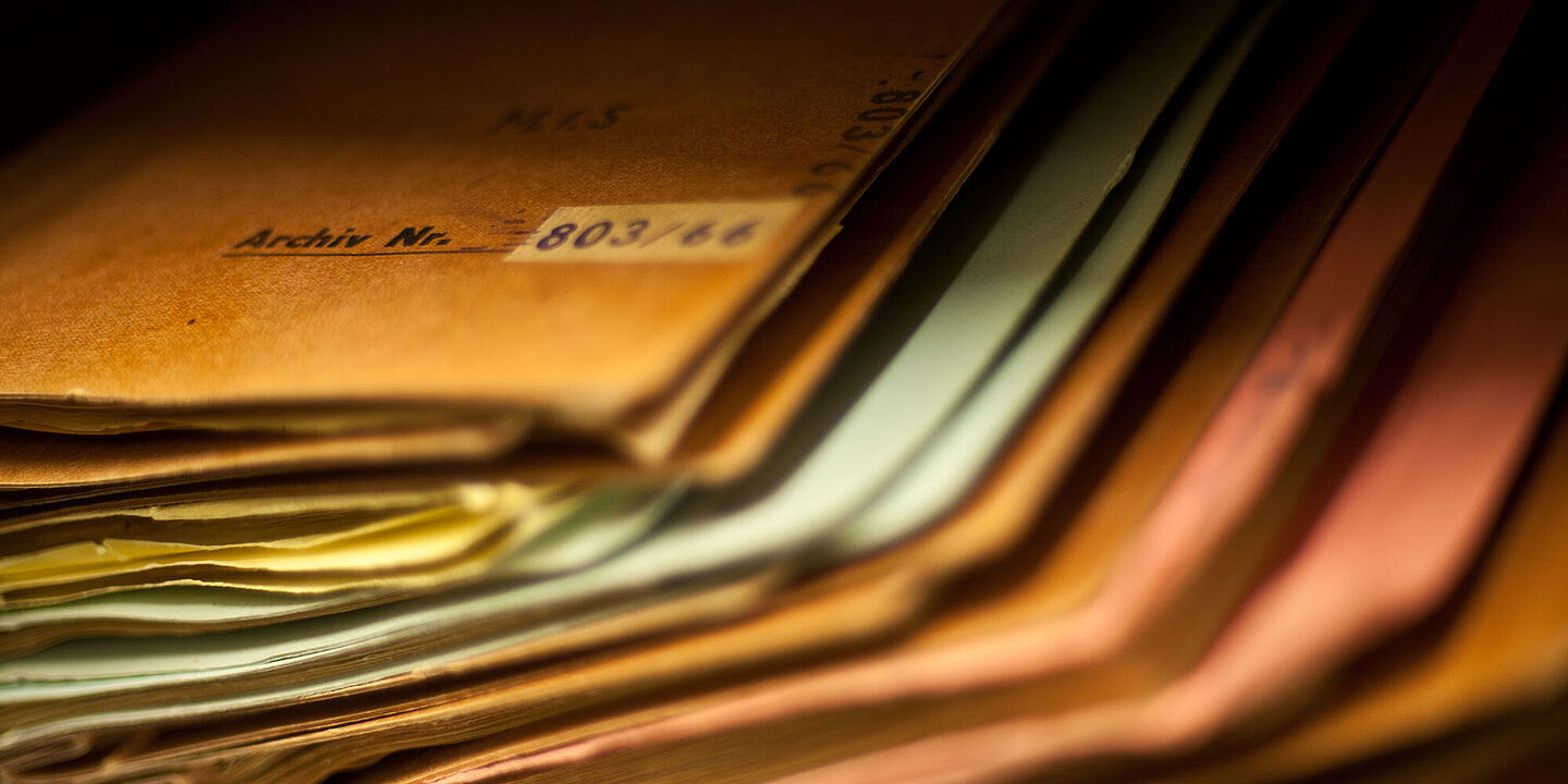 Akten im Stasi-Unterlagen-Archiv Akten im Stasi-Unterlagen-Archiv Berlin., Quelle:
BStU